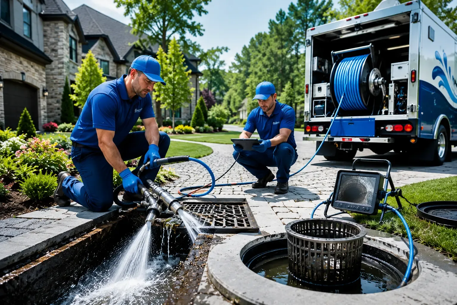 Local outdoor drain cleaning professionals in Beachwood, NJ